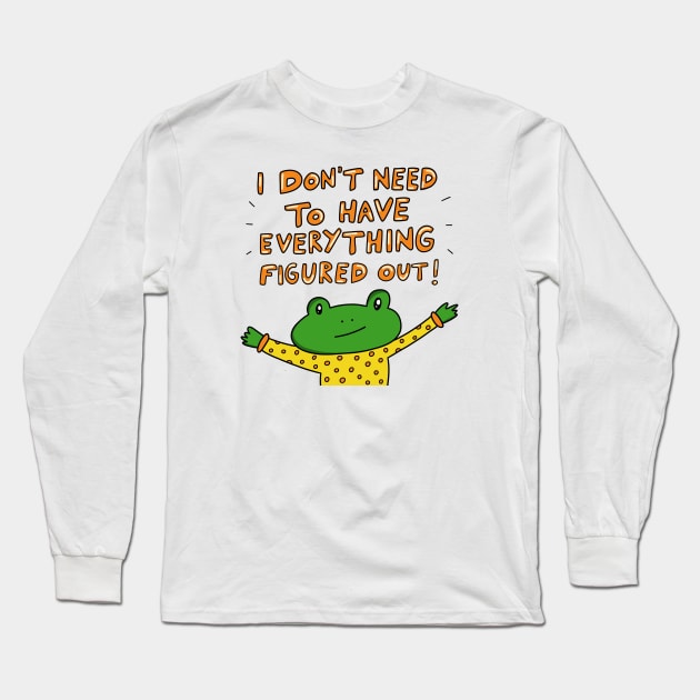 Figured out Long Sleeve T-Shirt by joyfulsmolthings